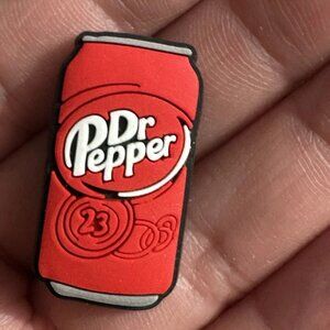Dr Pepper Shoe Charms for Crocs – Red Soda Bottle Style –SOLD SEPARATELY!
